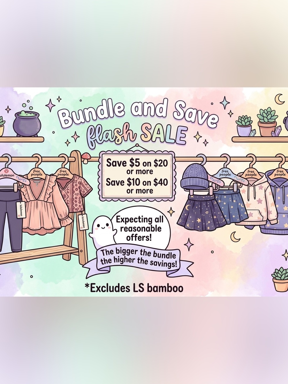 Bundle and Save Flash Sale- Pastel Promo